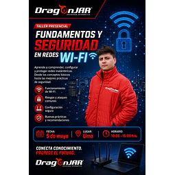 Taller ACTUALIZADO: Fundamentos y Seguridad en Redes Wi-Fi (presencial)