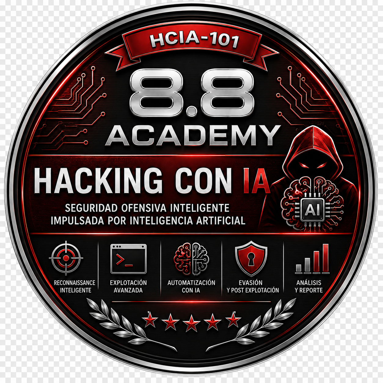 8.8-HKAI-105 - Hacking con Inteligencia Artificial 