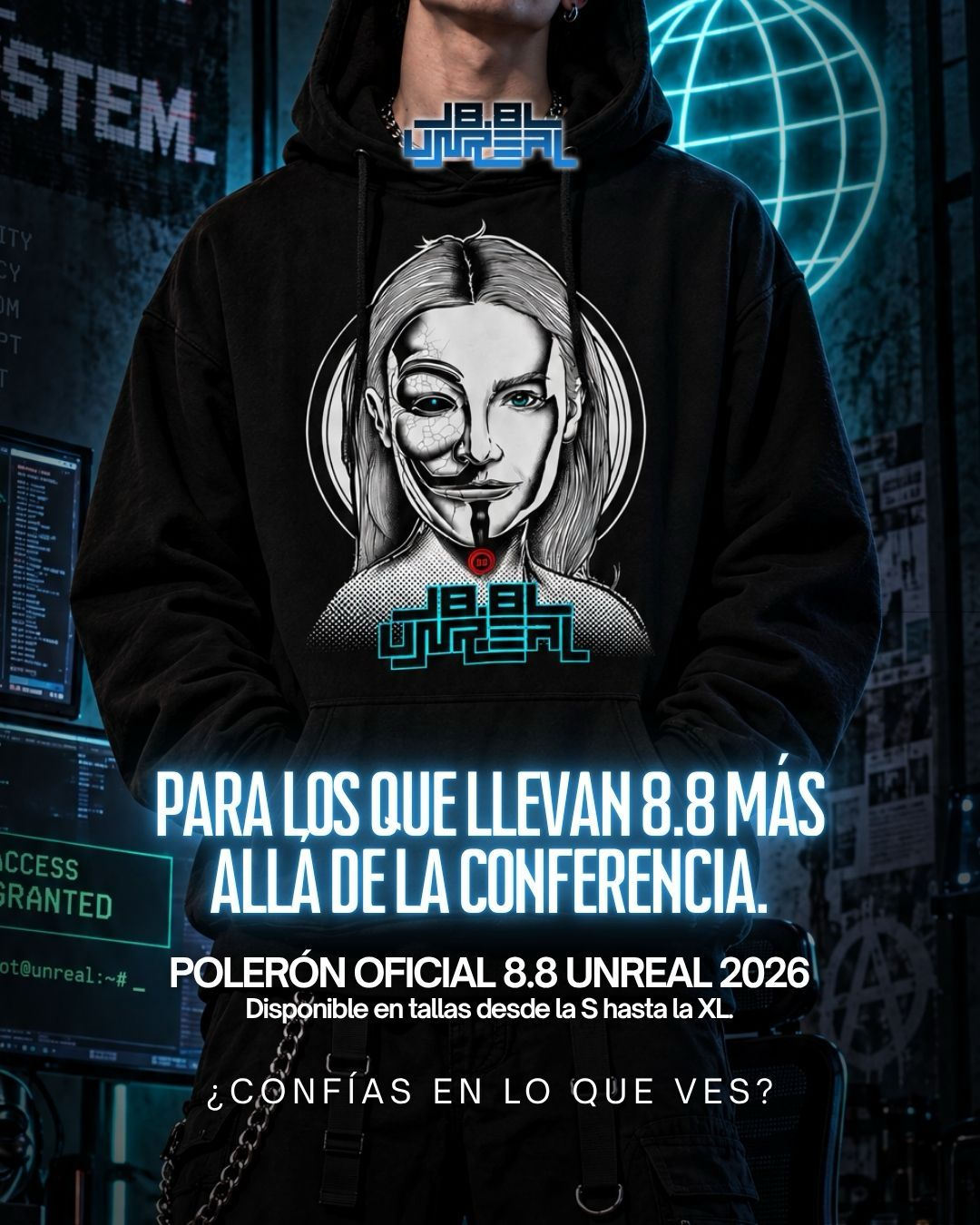 Poleron 8.8 UnReal 2026 - Venta con PREVENTA