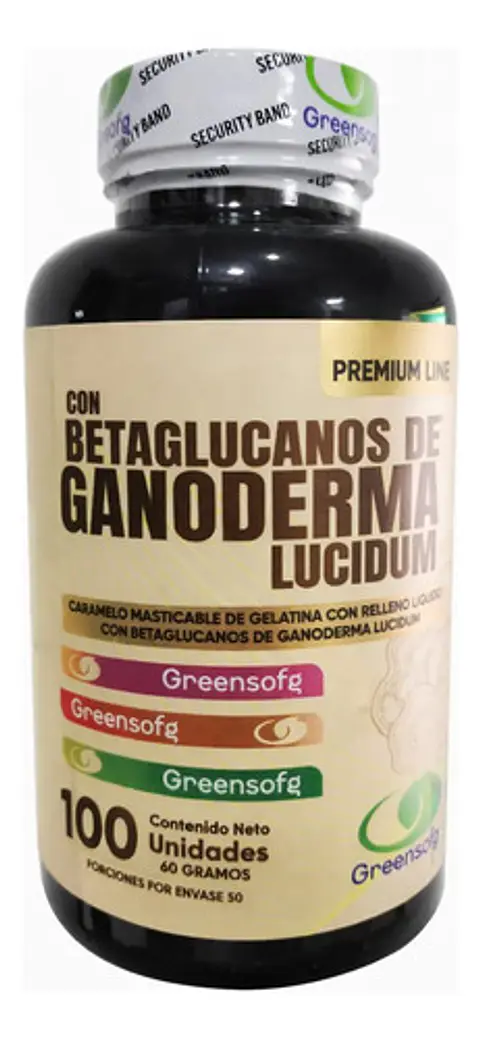 Betaglucanos Ganoderma Lucidum Greensofg 100 Unidades