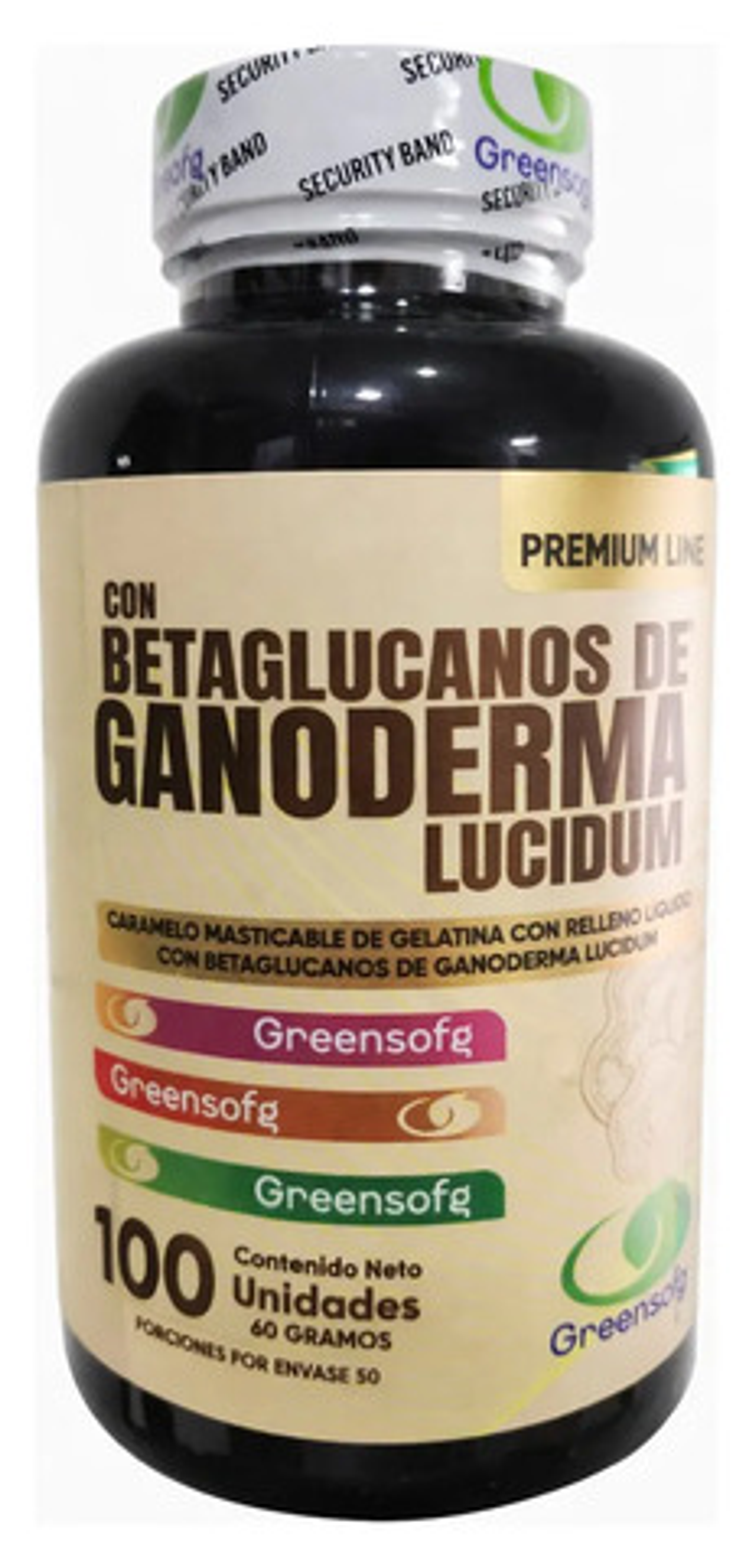 Betaglucanos Ganoderma Lucidum Greensofg 100 Unidades 1