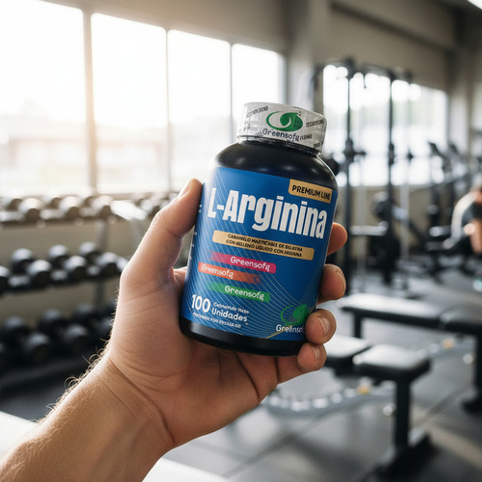 L-arginina Greensofg Premium Line 100 Cap  Supl 2