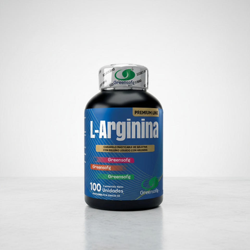 L-arginina Greensofg Premium Line 100 Cap  Supl 3