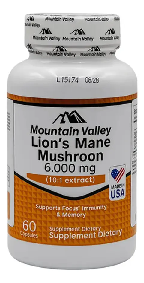 Melena De Leon Mushroon  6.000 Mg  X60cap