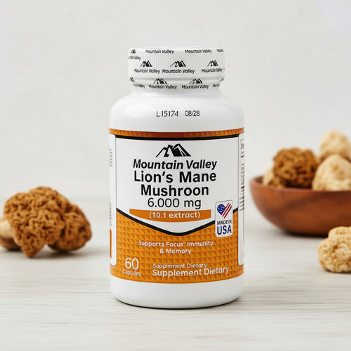 Melena De Leon Mushroon  6.000 Mg  X60cap 2