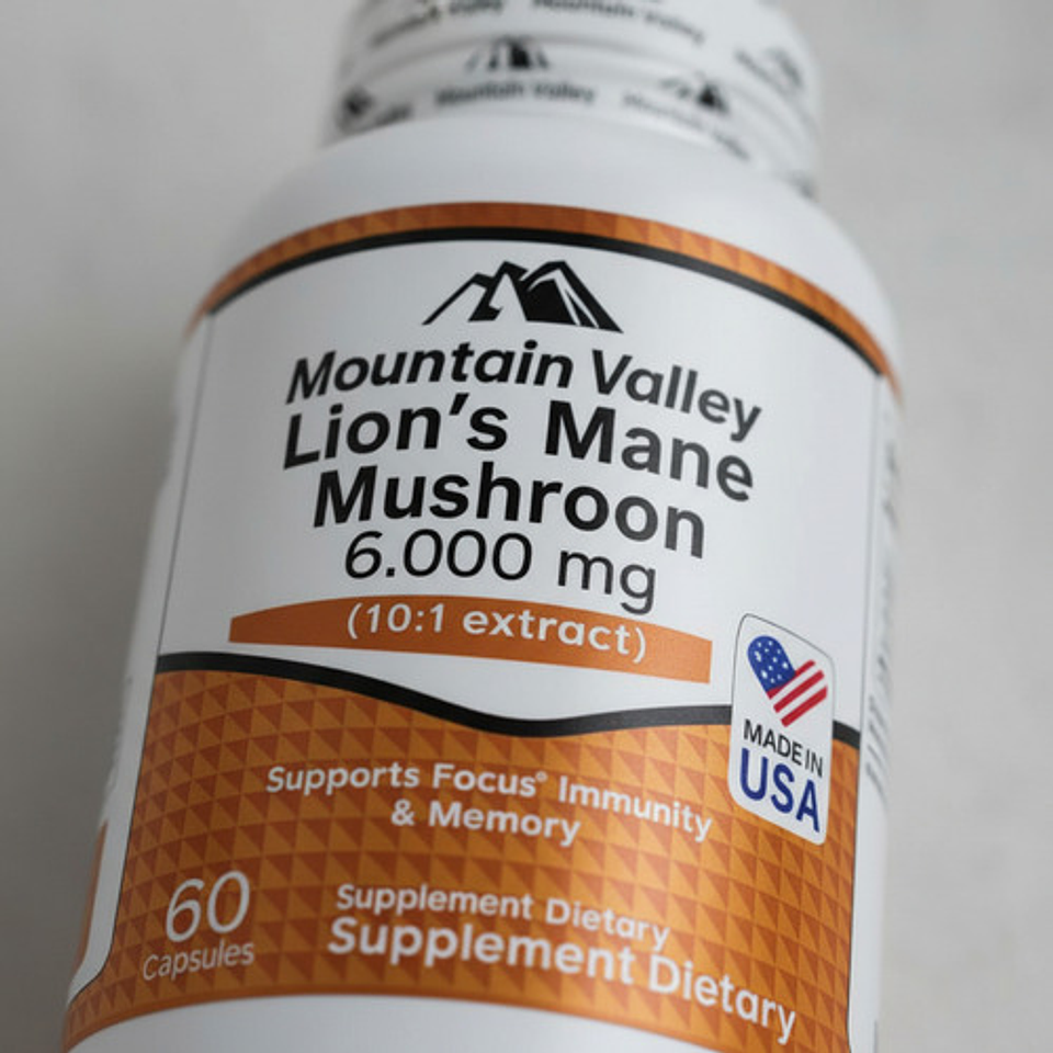 Melena De Leon Mushroon  6.000 Mg  X60cap 4