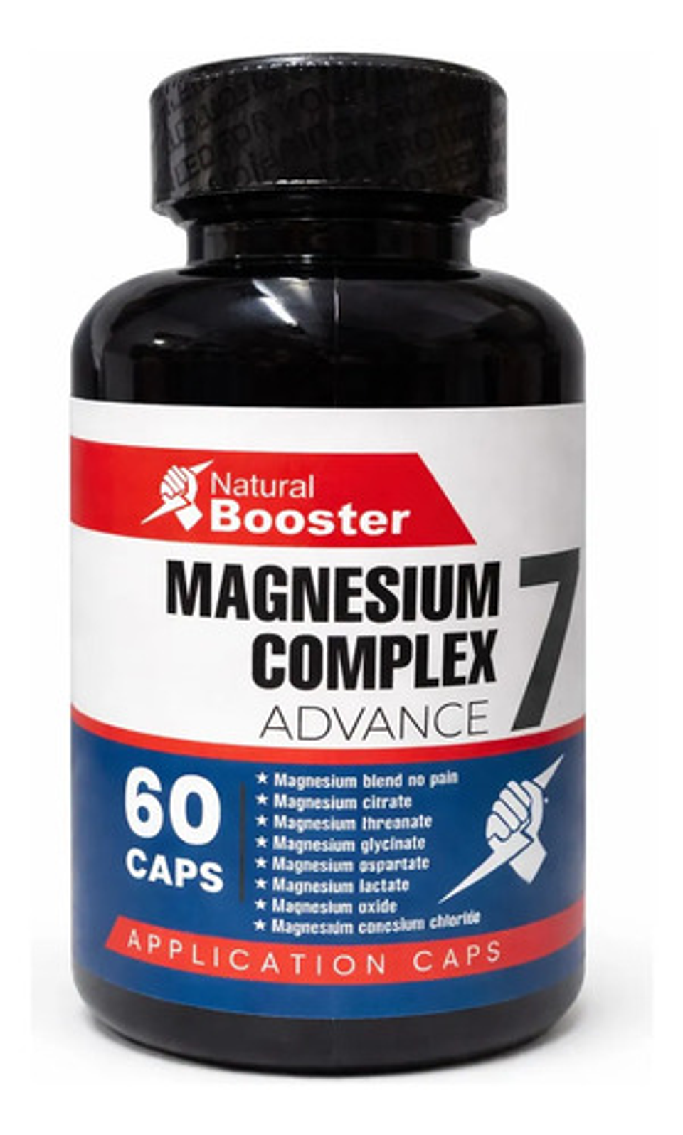 Magnesio Complejo 7 Advance Natural Booster 60 Cápsulas 1
