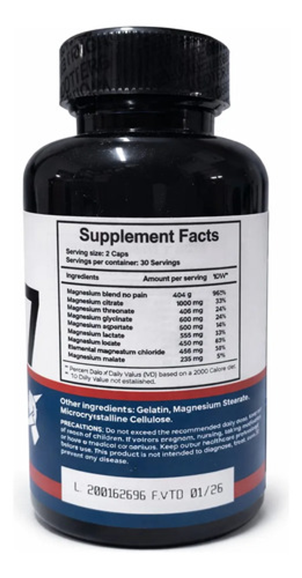 Magnesio Complejo 7 Advance Natural Booster 60 Cápsulas 2