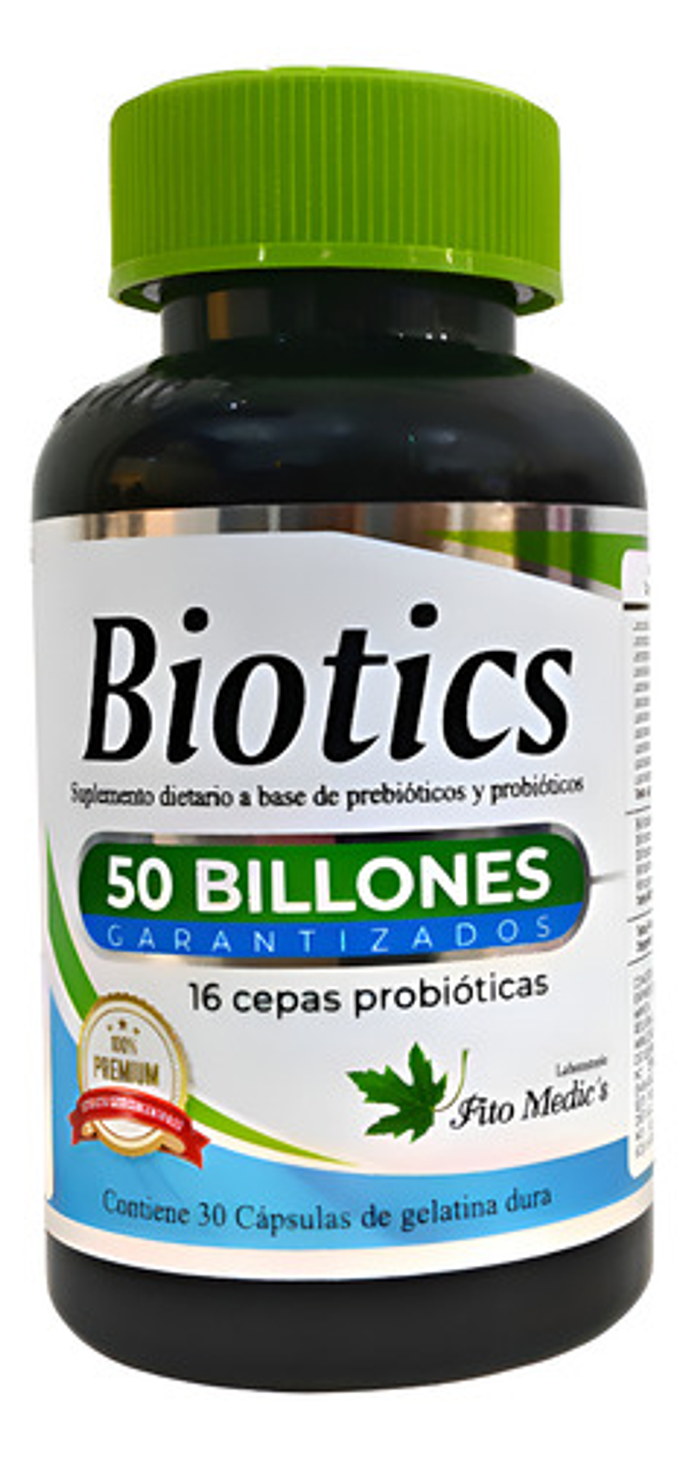 Suplemento En Cápsula Fito Medics Premium Probióticos/prebióticos De 30 Un Sin Sabor 1