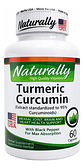 Turmeric Curcumin And Black Pepper Extract X60 Cap - Miniatura 1