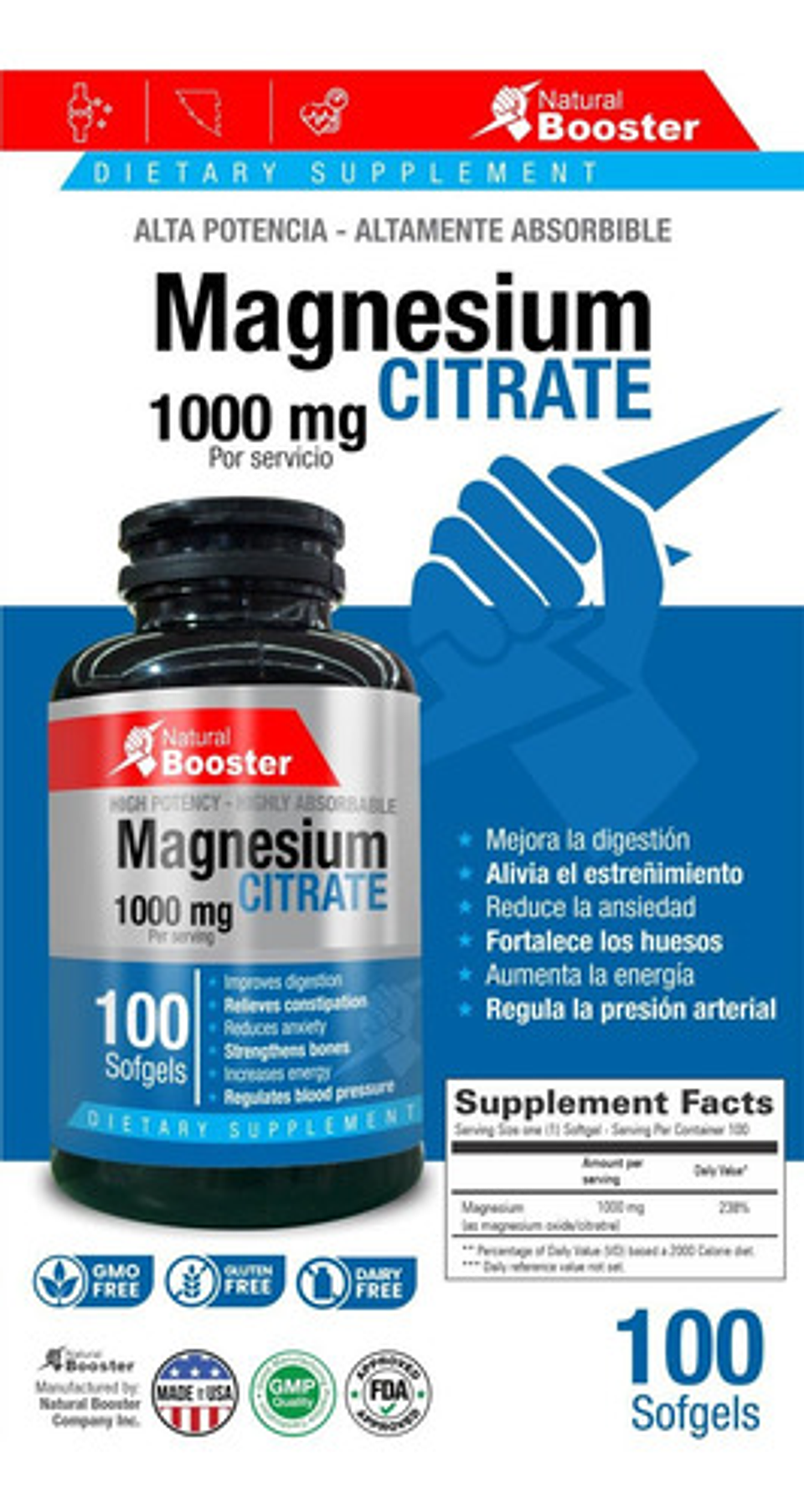 Citrato De Magnesium X100 2