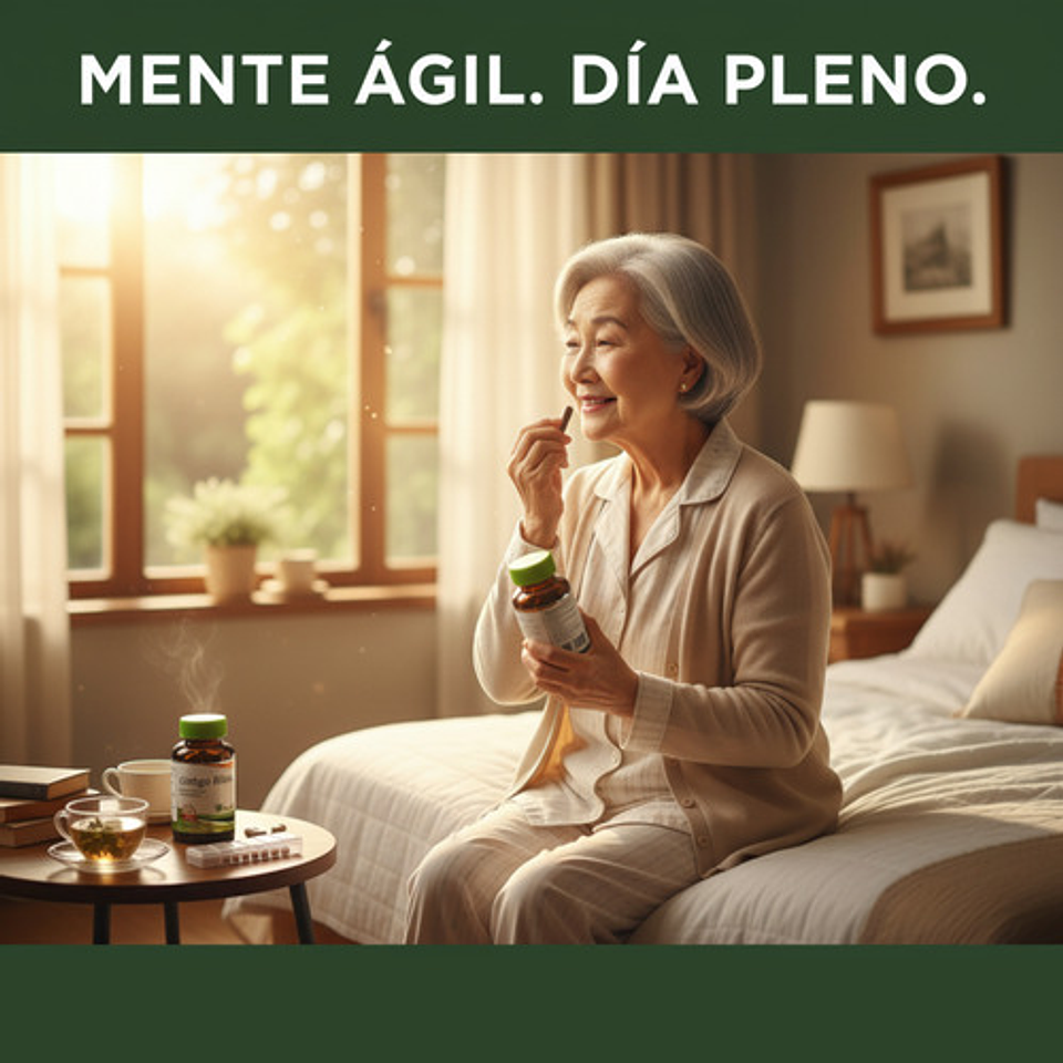 Suplemento En Capsulas Fito Medics Suplemento Ginkgo Biloba Extract Sin Sabor 5