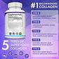 Toplux Collagen Peptides 5 Types Complex 1800mg Health Beaut Sabor Sin Sabor - Miniatura 5