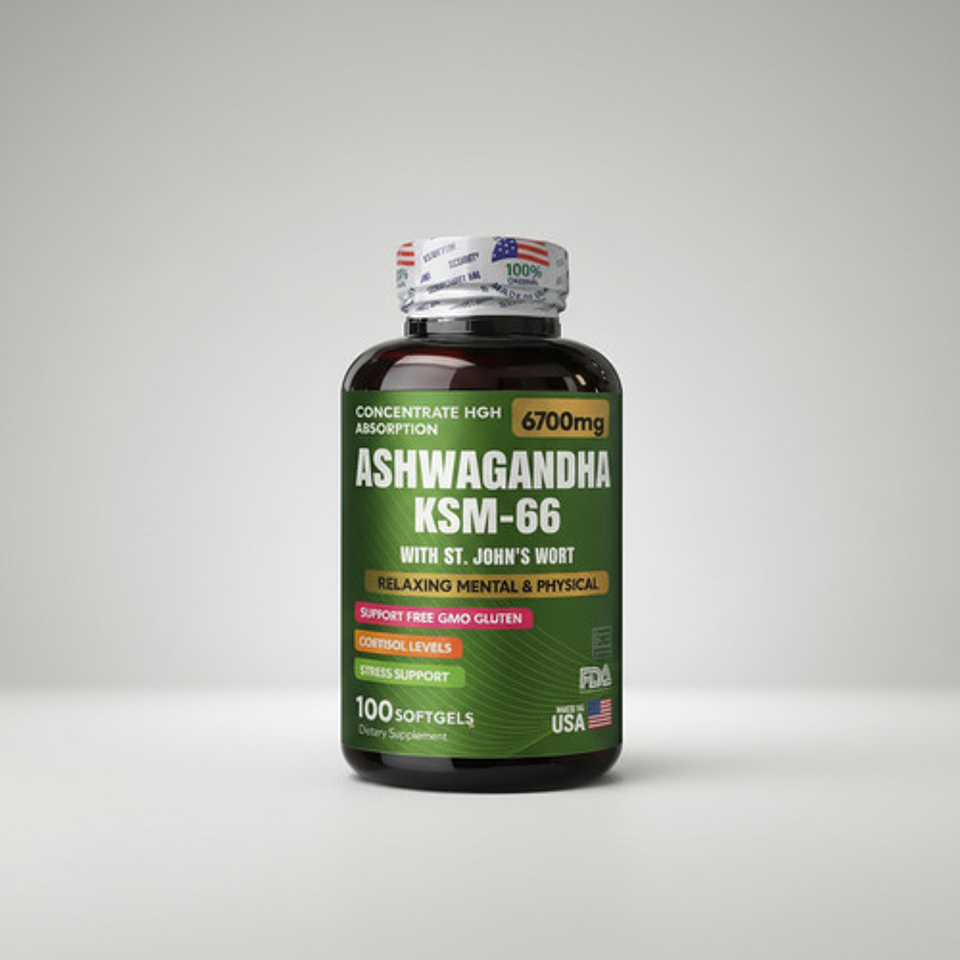 Ashwandha Ksm 66 X100 Cápsulas 4