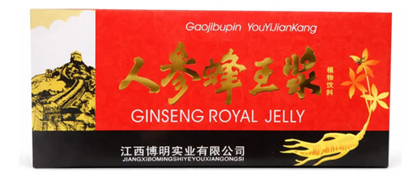 Ginseng Royal Jelly Suplemento Dietario Con Jalea Real Y Gin 1