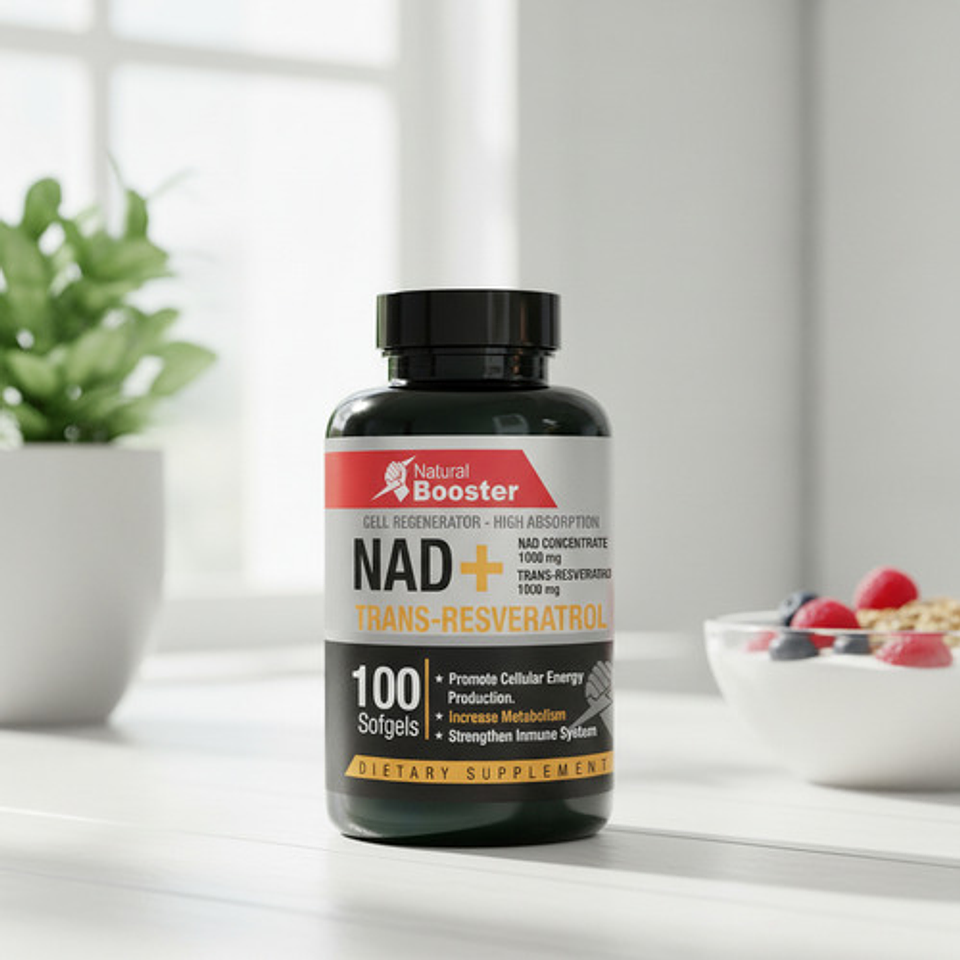 Nad + Resveratrol Booster X100 3