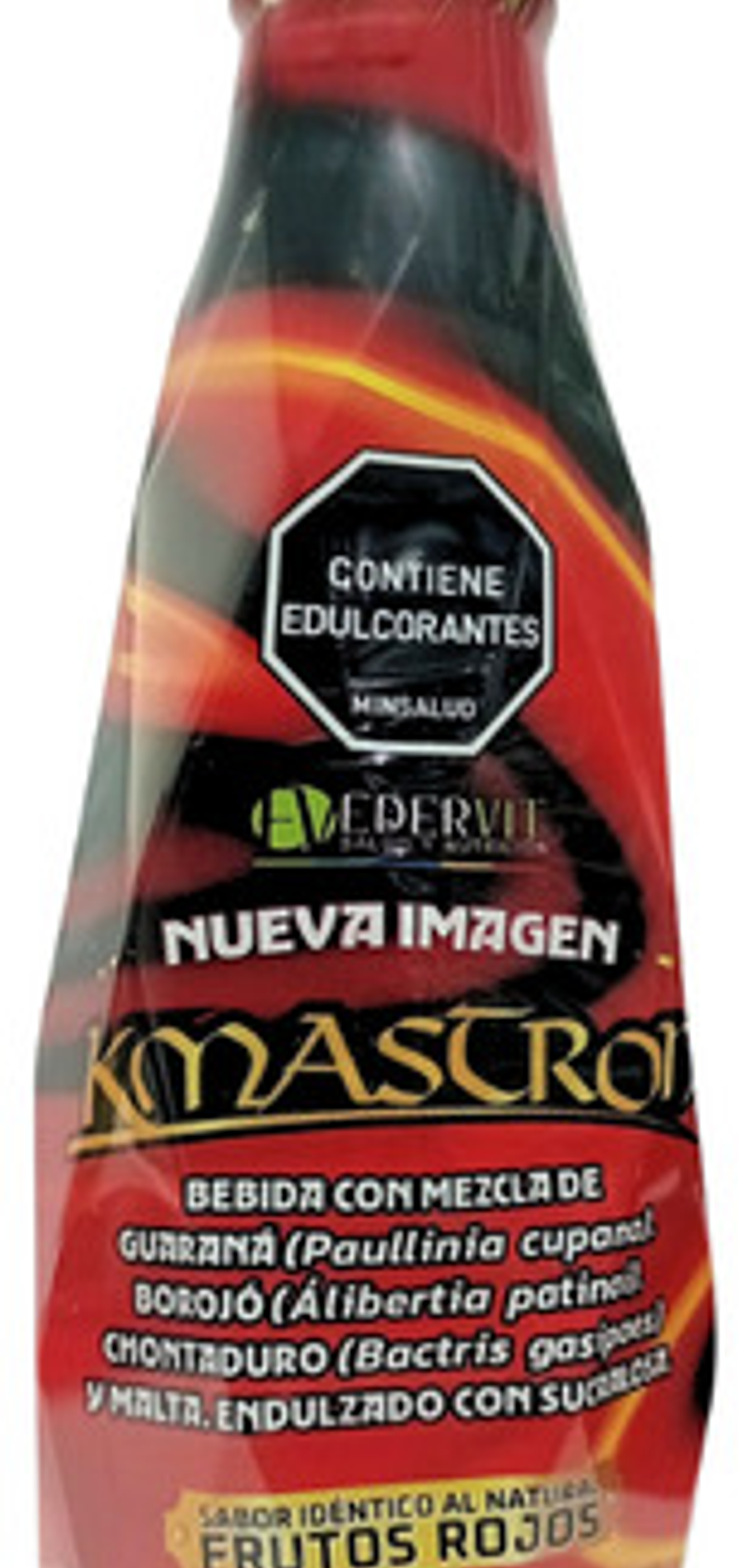 Suplemento Energía Nutricional Edervit Kamastrong Frutos Rojos 500ml 6