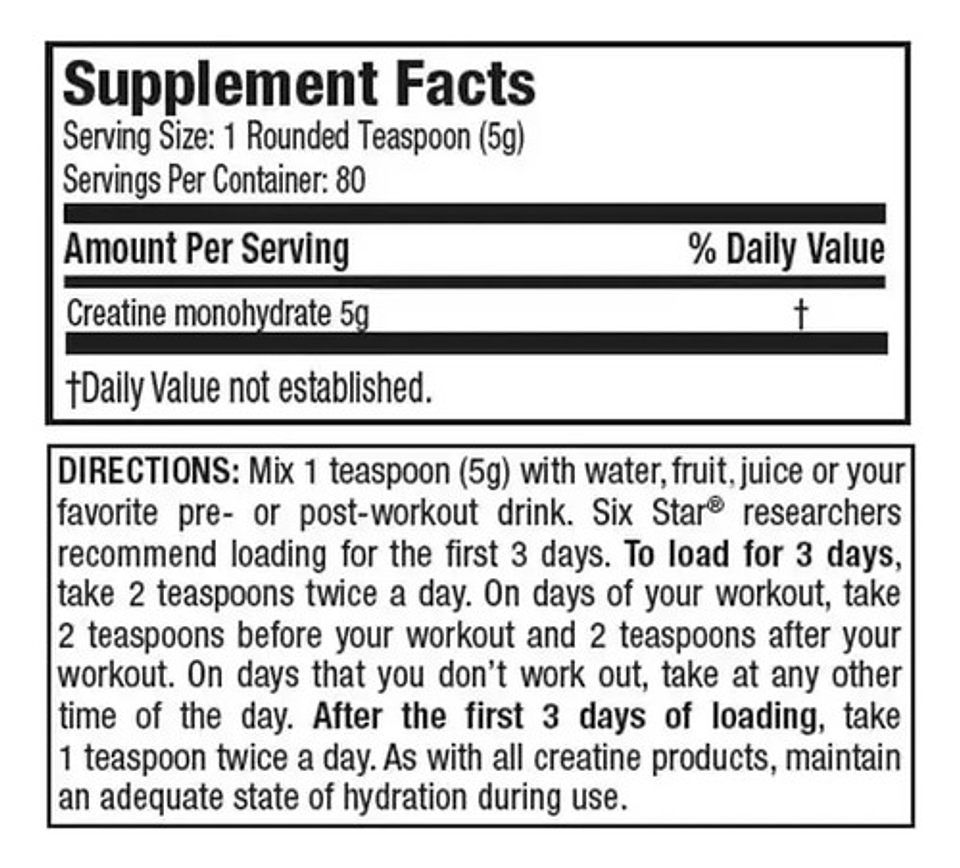 Suplemento En Polvo Muscletech Essential Series Creatina Monohidratada X 400g Sin Sabor 3