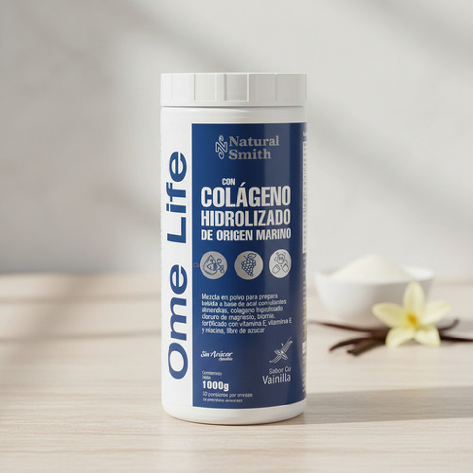 Colageno Hidrolizado Marino + Resveratrolx1000 Gr Sin Azucar 2