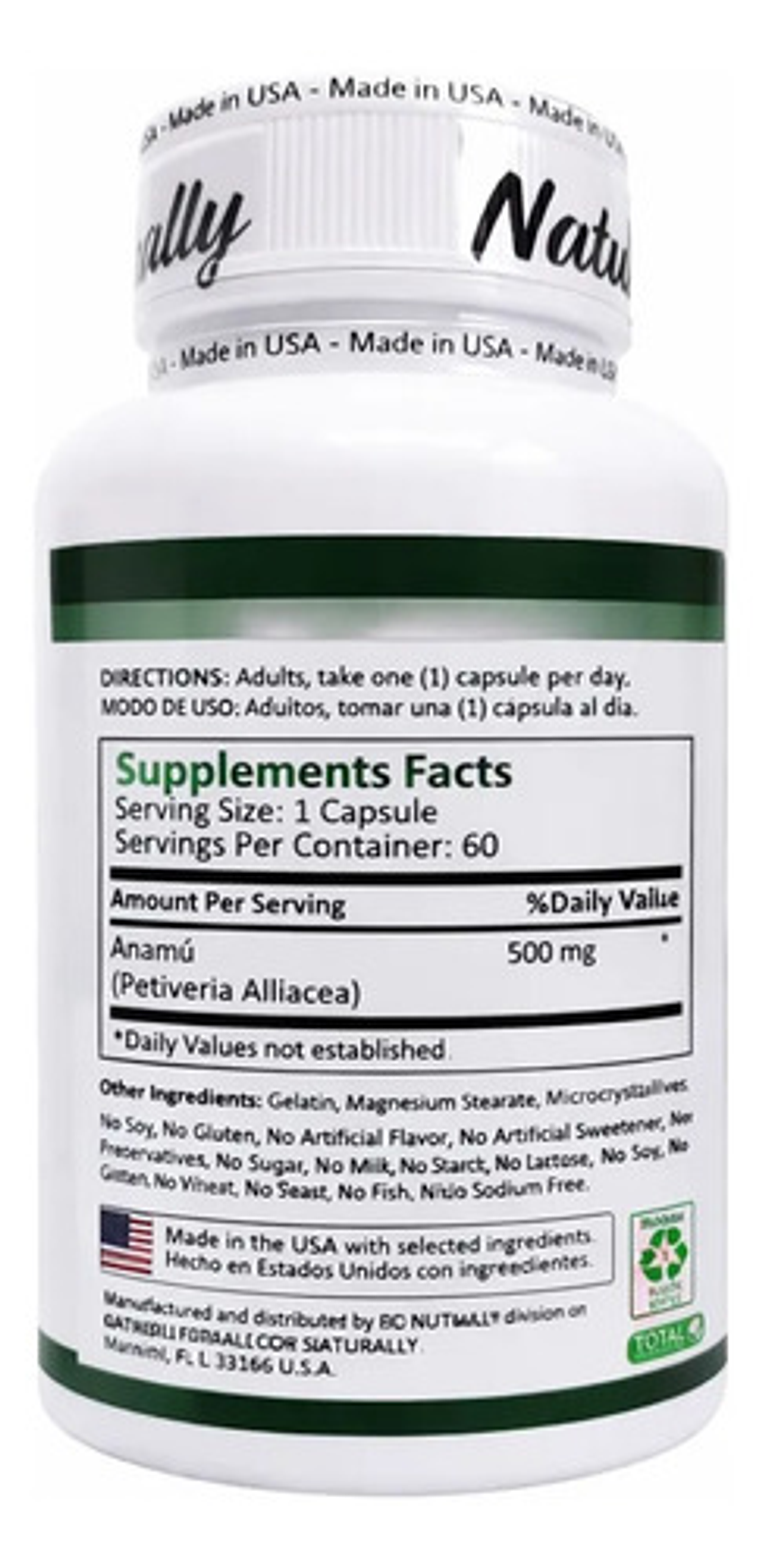 Anamu X500 Mg X60 Cap 3