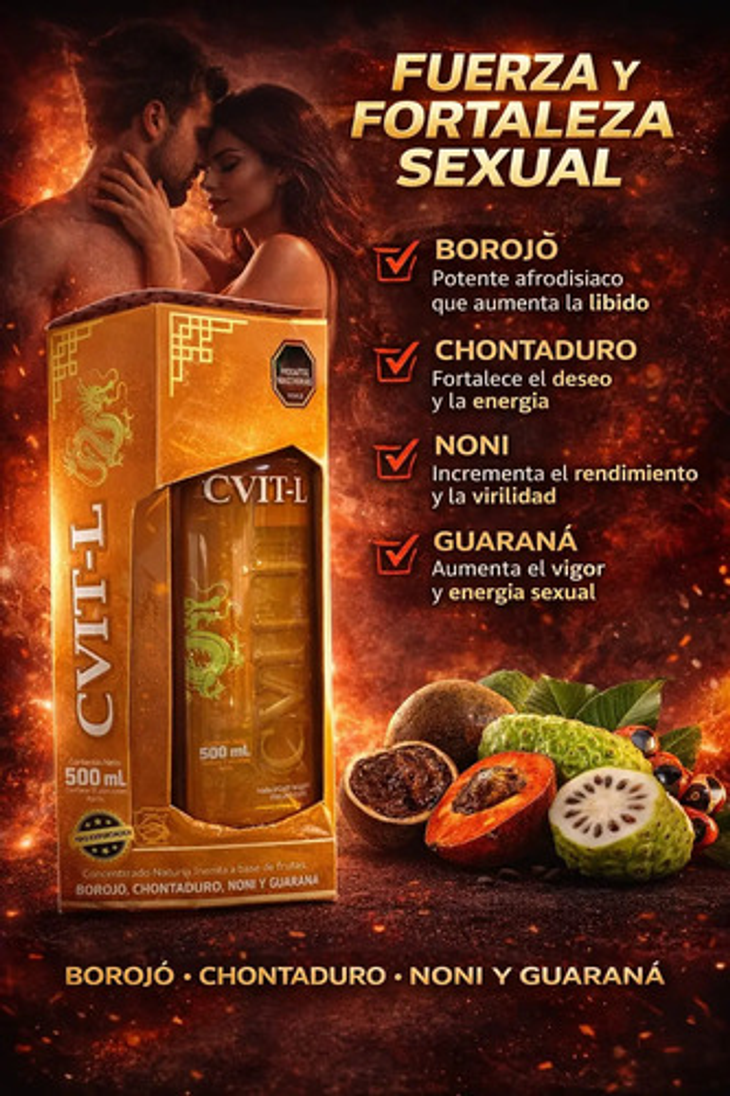 Cvit-l X500 Ml Nuevo  Vitafer Formula Mejorada 2