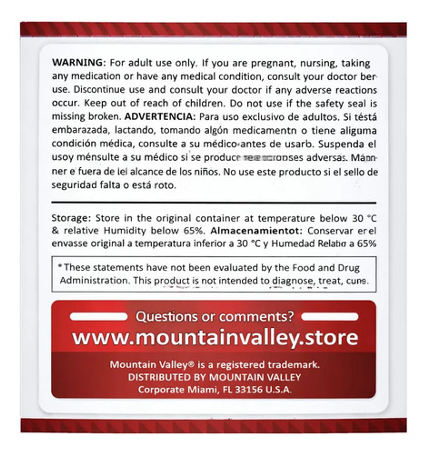 Magnesio Glicinato 550mg + Vitamina D3 Mountain Valley 100 3