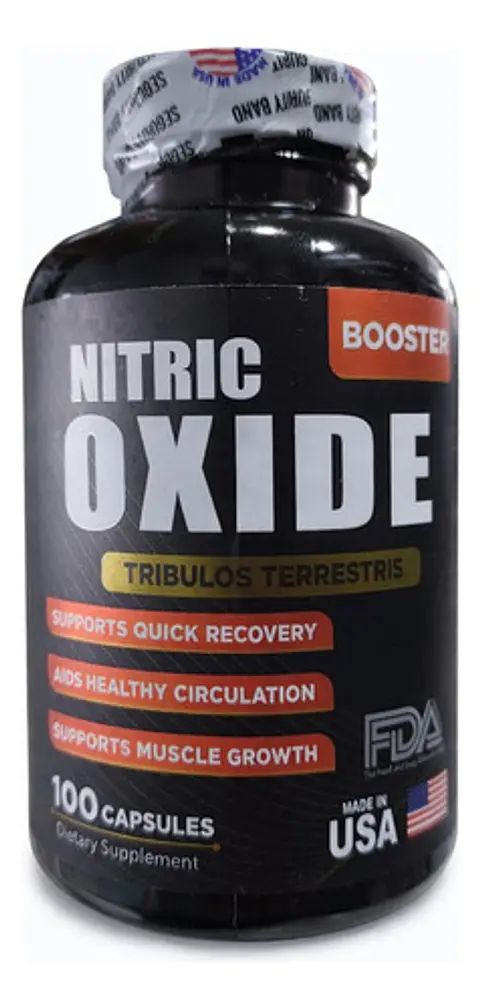 Óxido Nítrico Booster Tribulus Terrestris 100 Cápsulas