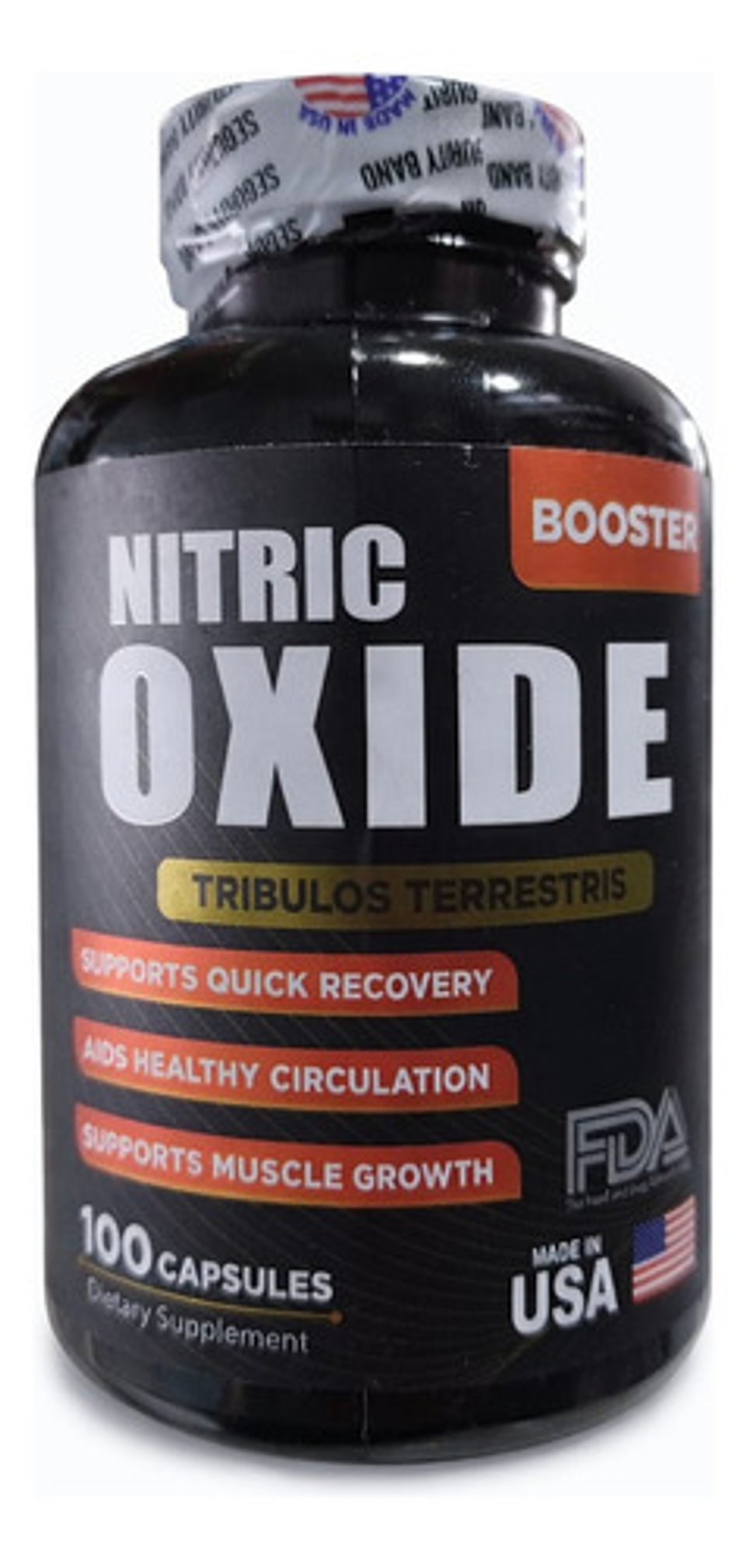 Óxido Nítrico Booster Tribulus Terrestris 100 Cápsulas 1