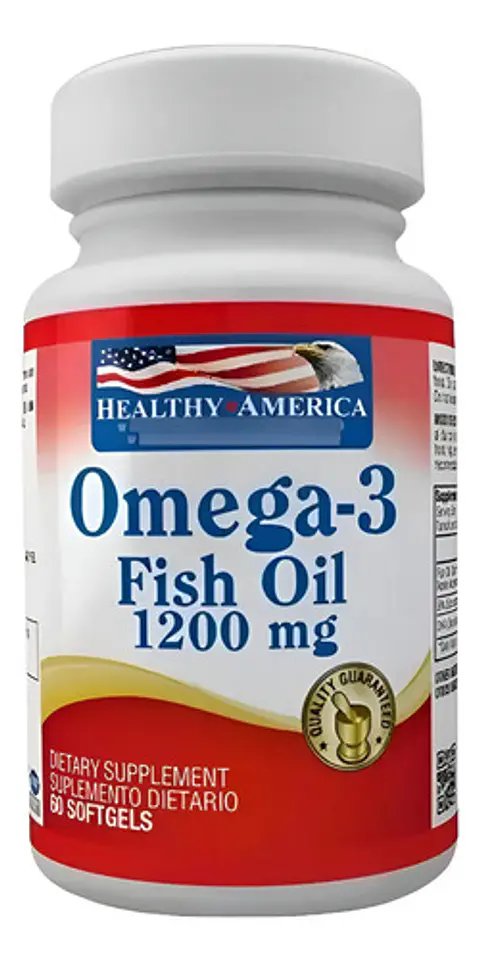 Suplemento En Cápsula Healthy America Omega 3