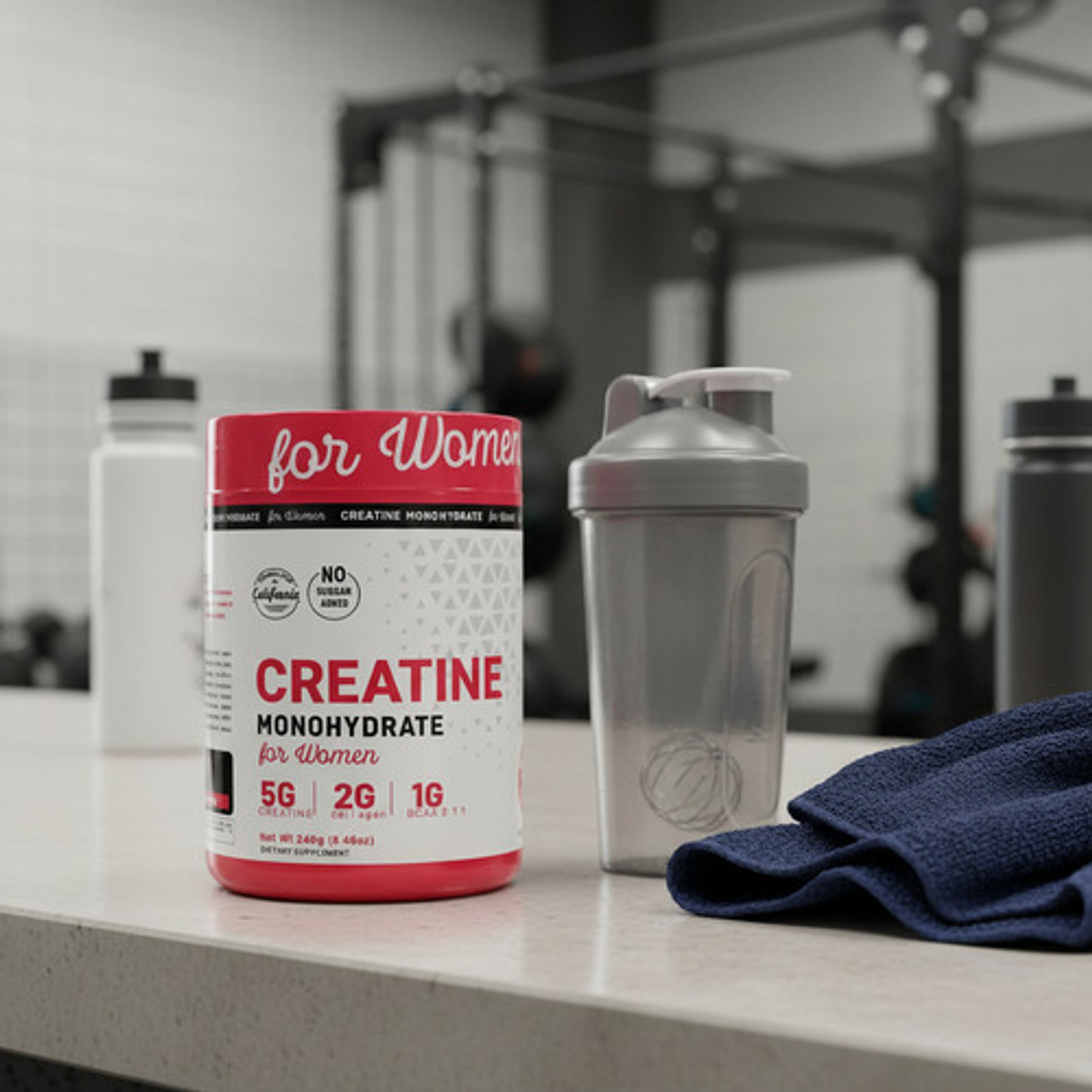 Creatina For Women Creatine Para Mujer Con Colageno + Bccas 2