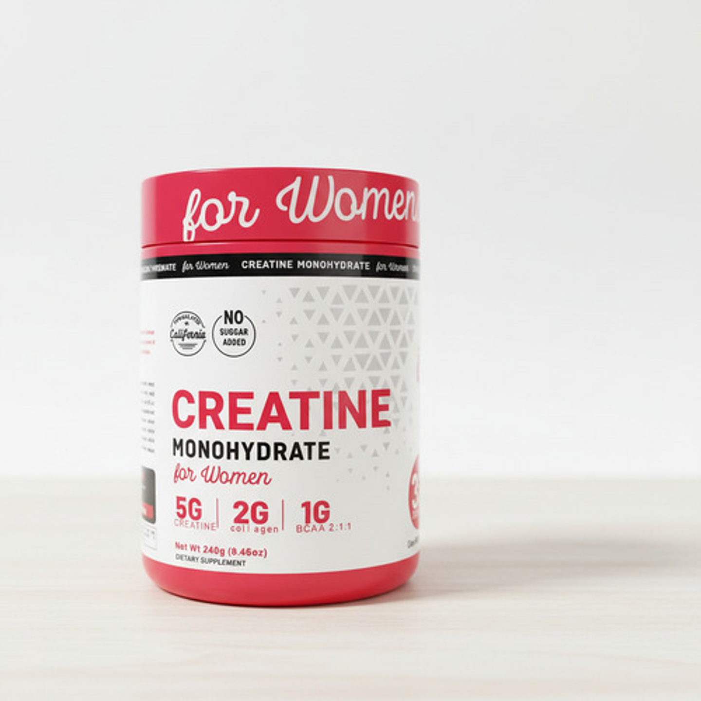 Creatina For Women Creatine Para Mujer Con Colageno + Bccas 3