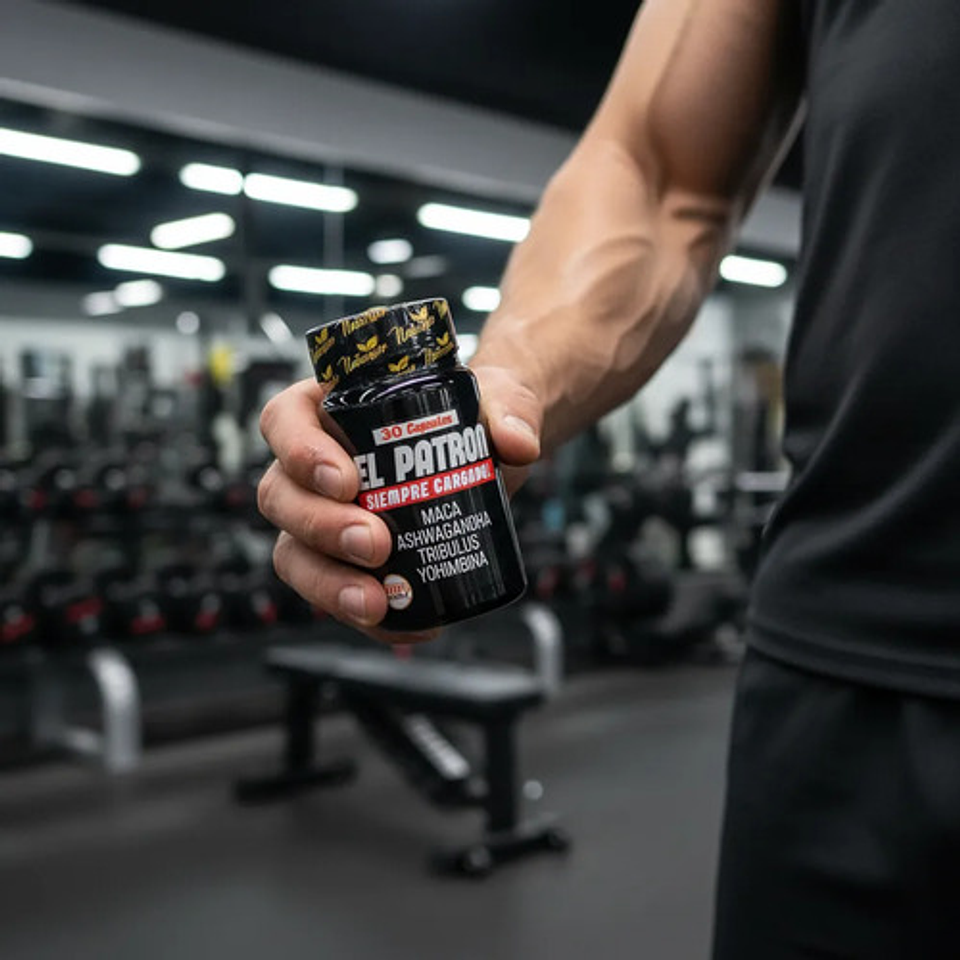 El Patrón Potenciador Naturisser Maca Ashwagandha Tribulus Y 3