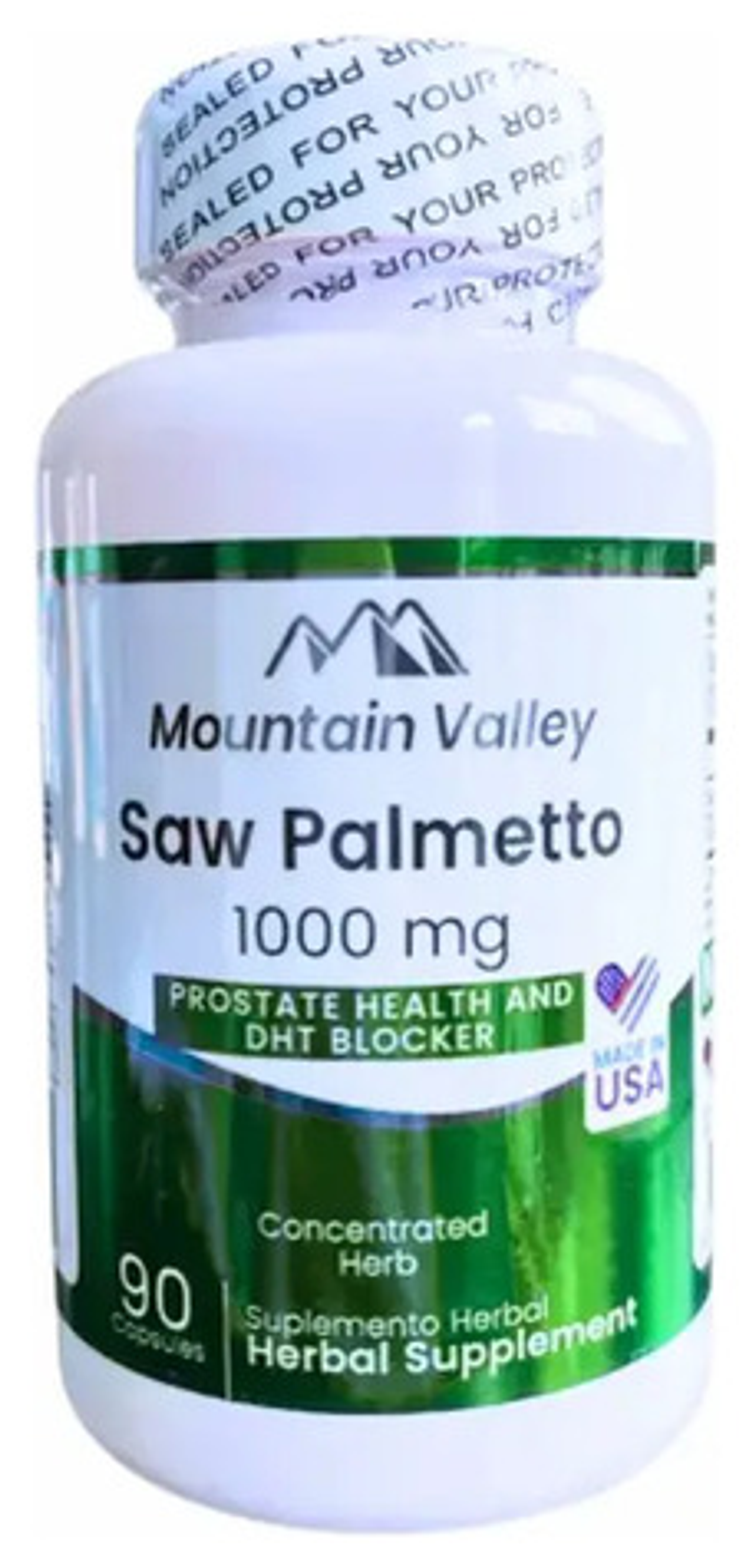 Saw Palmetto Mountain Valley - Salud De La Prostata Sabor Sin Sabor X90 Cap 2