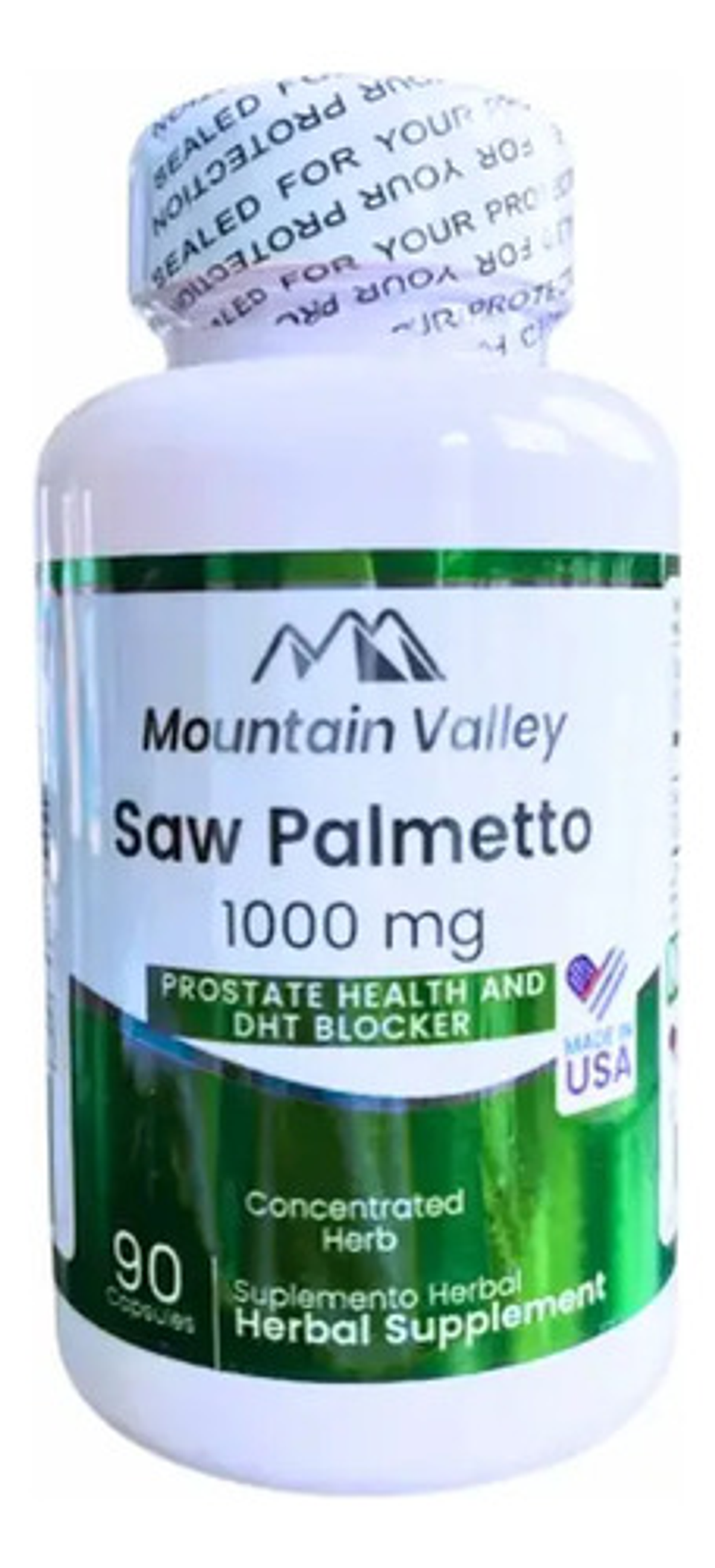 Saw Palmetto Mountain Valley - Salud De La Prostata Sabor Sin Sabor X90 Cap 2
