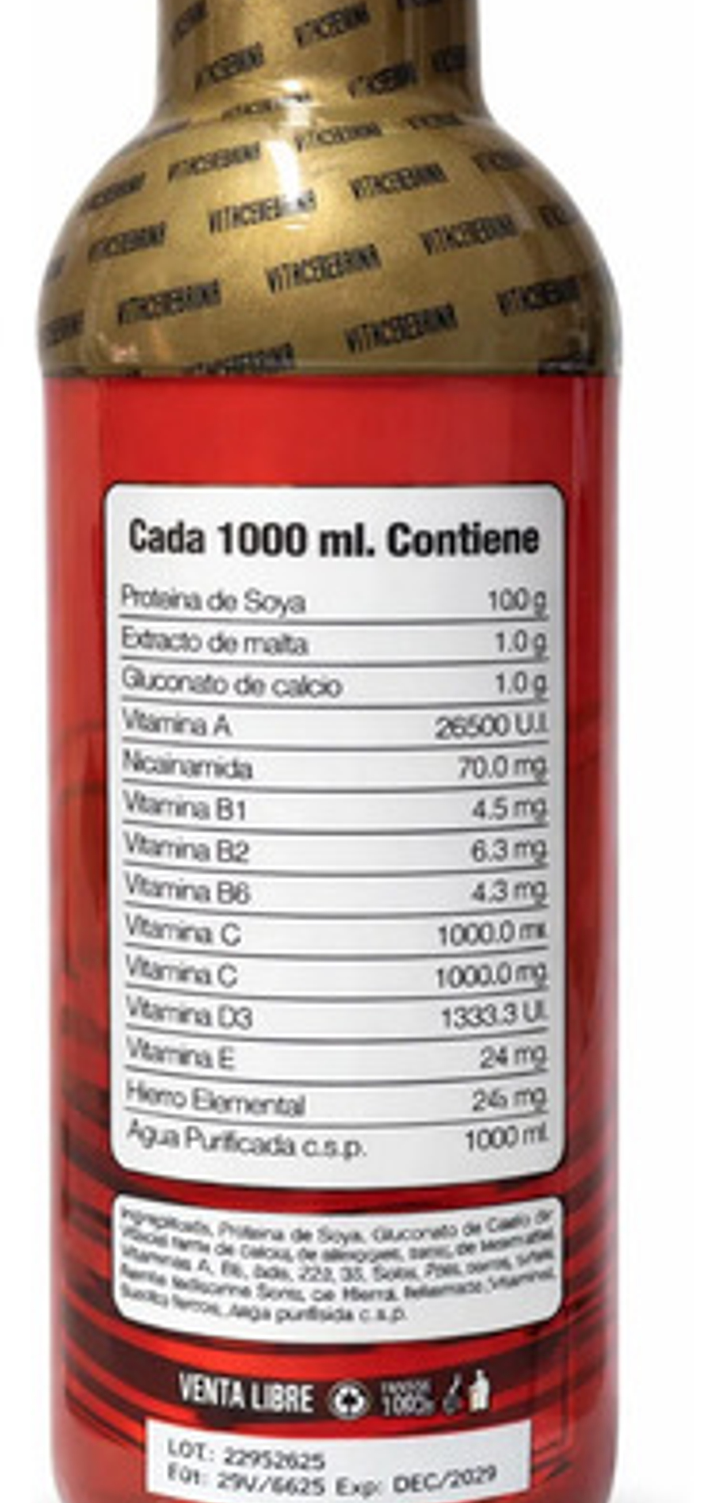 Vitacerebrina Francesa Omega 3,6,9 Suplemento Líquido 1000ml 2
