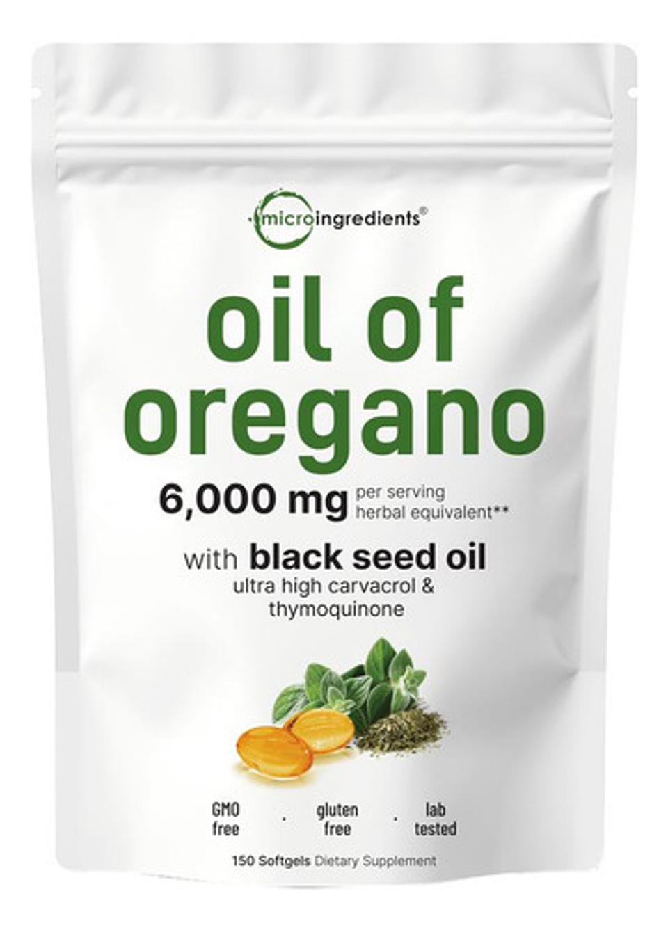Microingredientes Aceite De Orégano Con Aceite De Semillas N Sin Sabor 1
