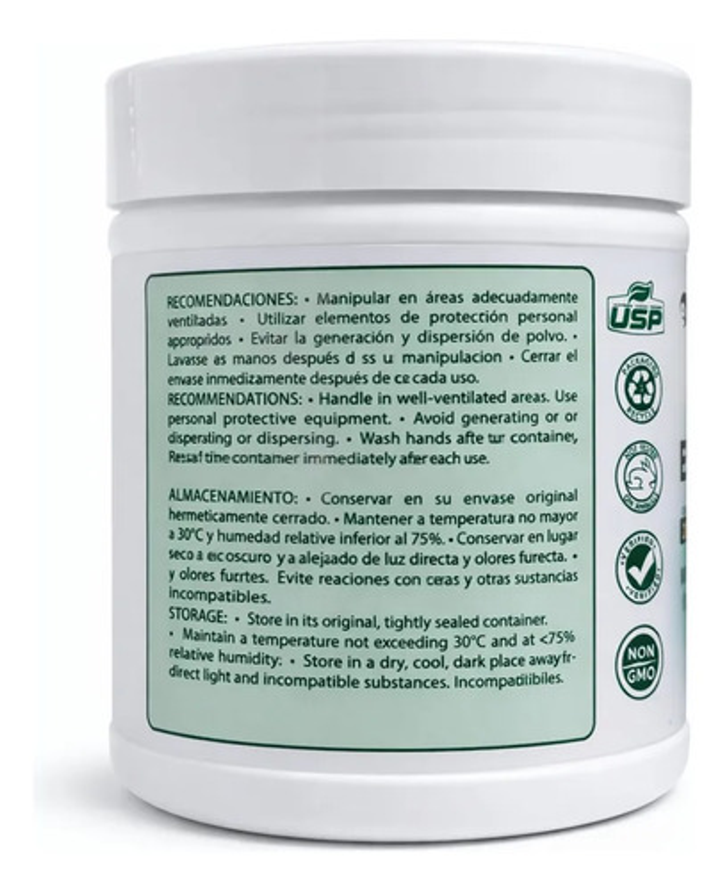 Espirulina En Polvo Essentials 200g Materia Prima Grado Usp 2