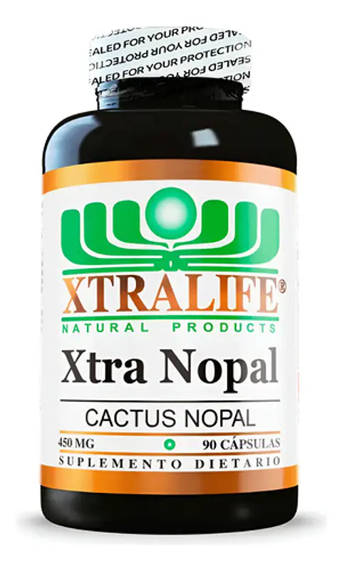 Suplemento En Cápsula Xtralife Xtra Nopal X 450mg Sin Sabor
