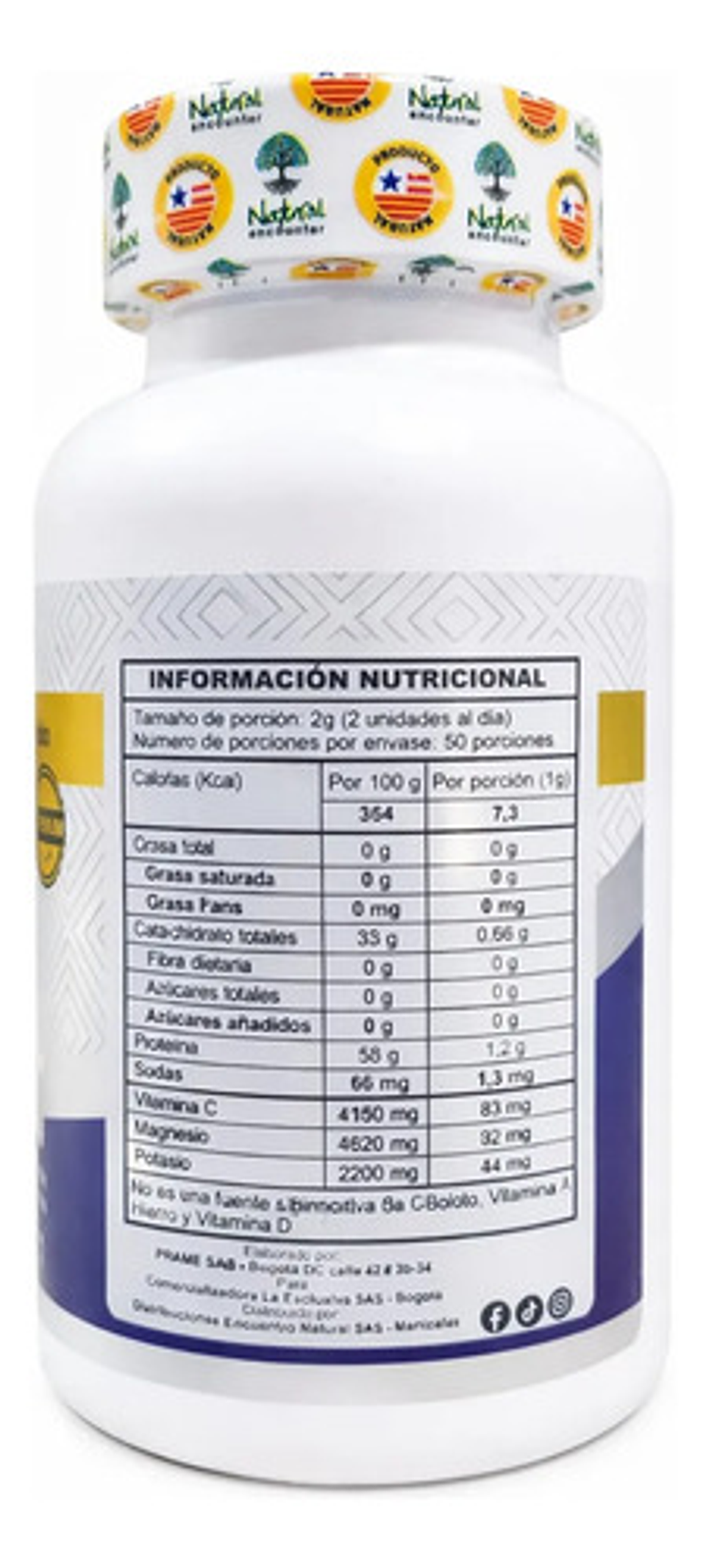 Glycinato De Magnesio X100 Encouter 3