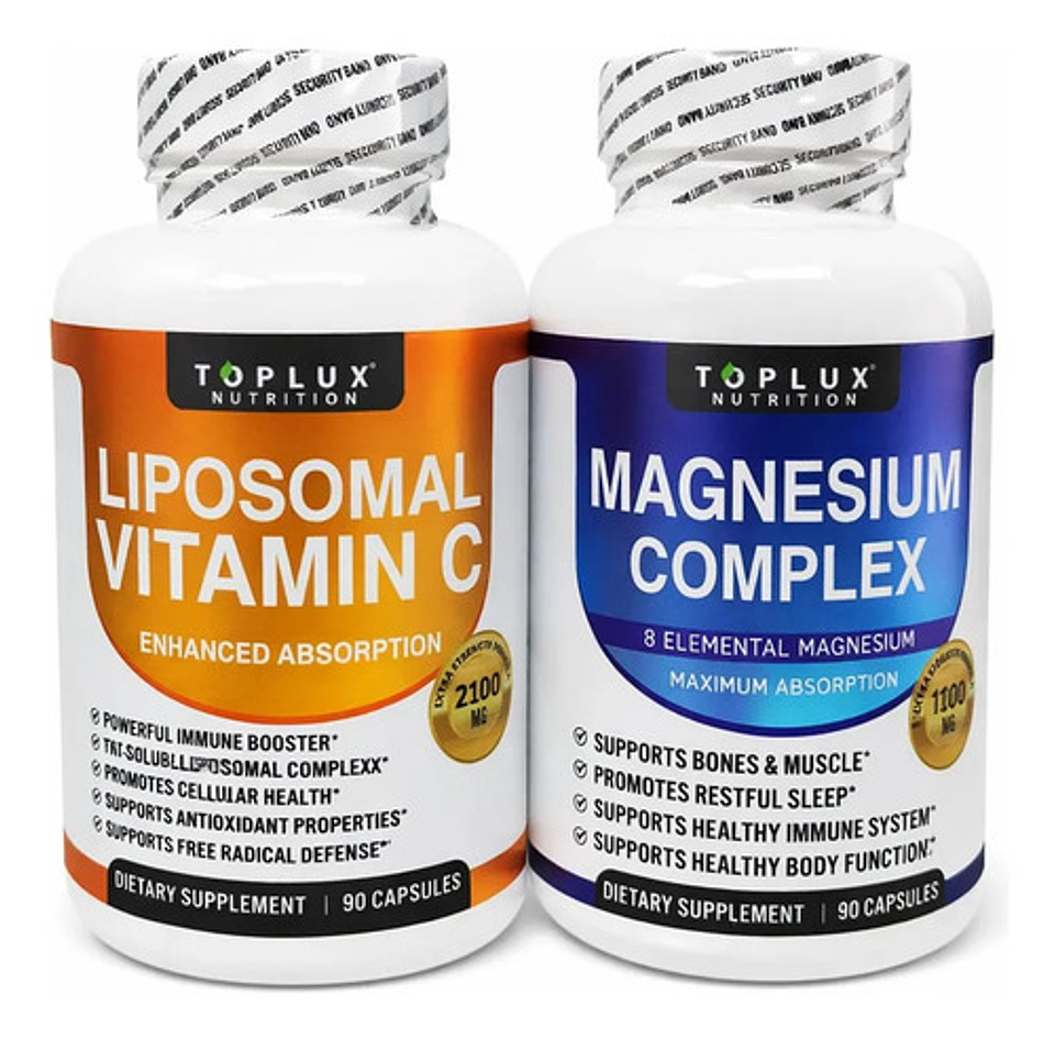 Suplemento Toplux Y Vitamina C Liposomal Extra Fuerte 90 1