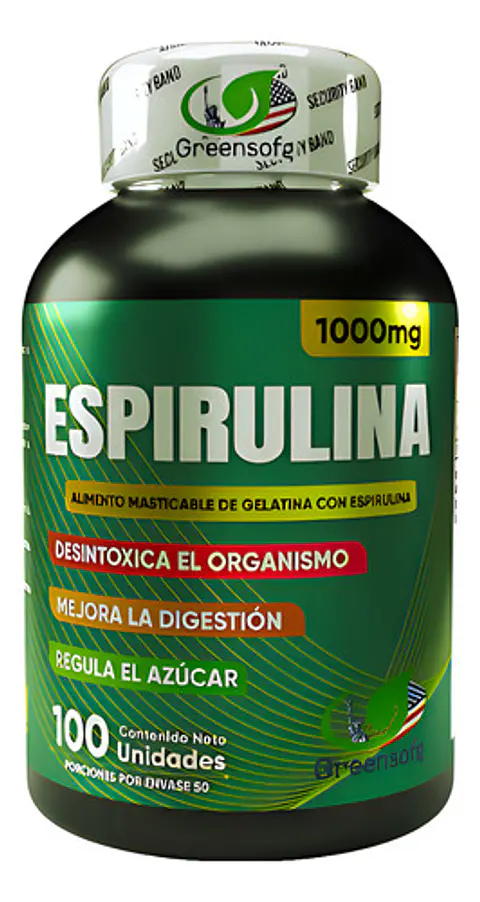 Espirulina Micro Alga 1000mg- Invima Sabor