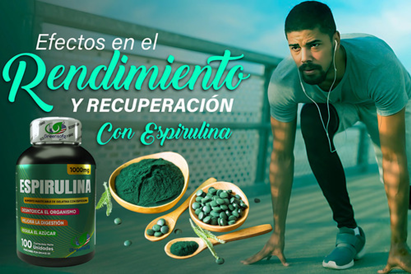 Espirulina Micro Alga 1000mg- Invima Sabor 4