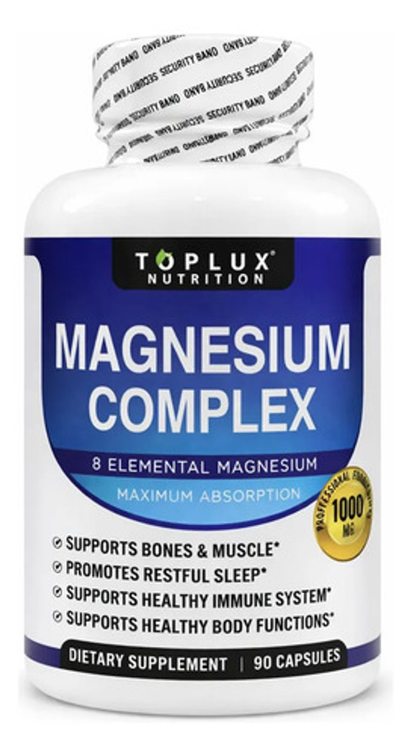 Toplux Magnesium Complex 8 Suplemento Magnesio Vegano 90 1