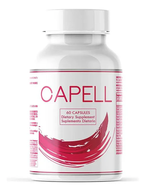 Capell Suplemento Dietario Para El Cabello Caja X60 Cápsulas