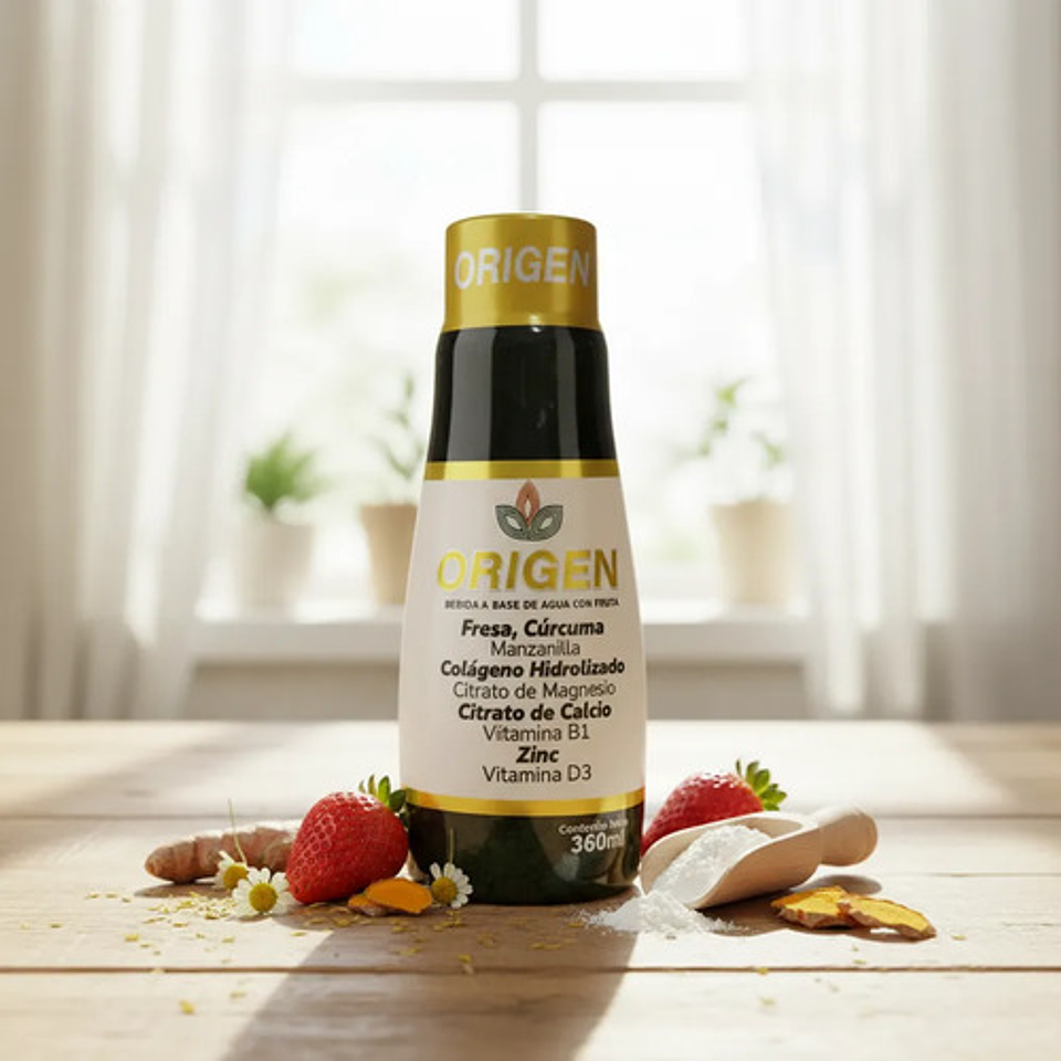 Suplemento Dietario Origen Jarabe X360 Ml 4