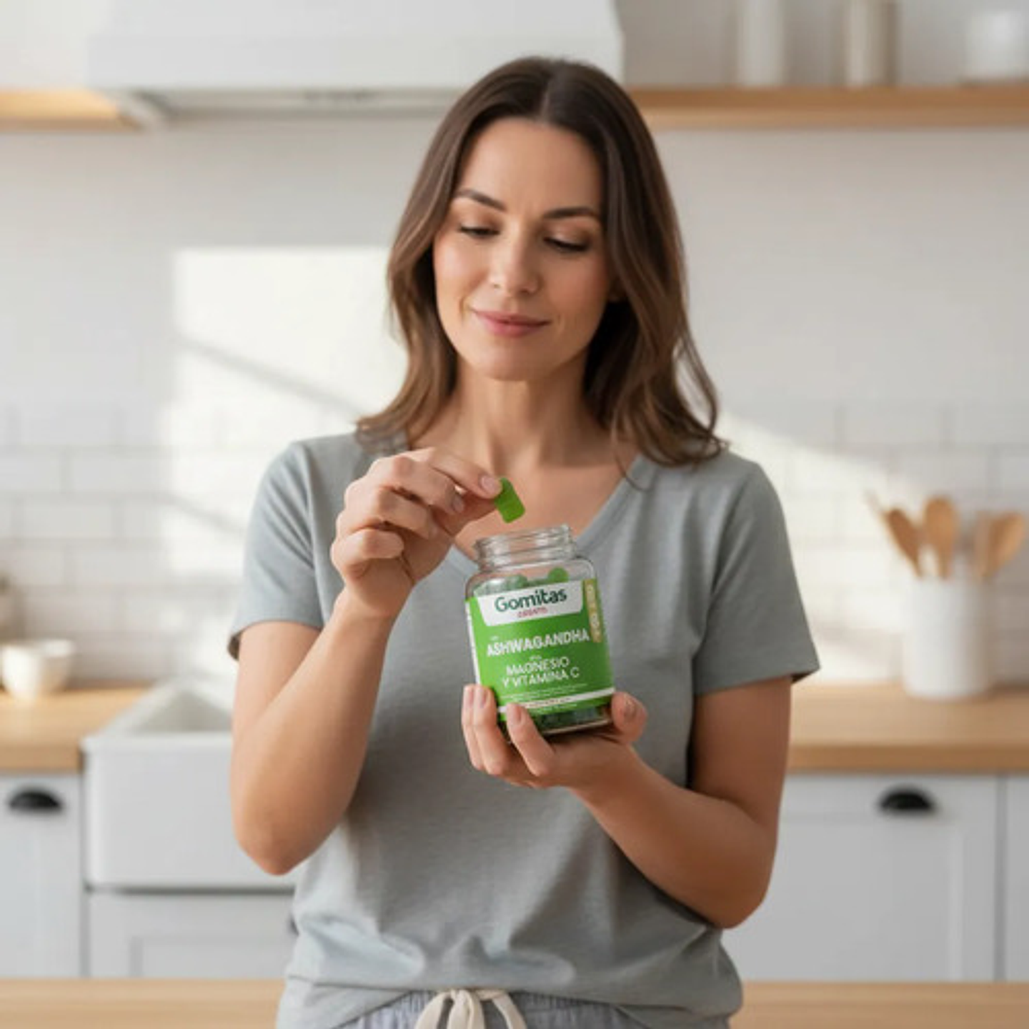 Gomitas Ashwagandha Magnesio Y Vitamina C Para Adultos 60 Un 3