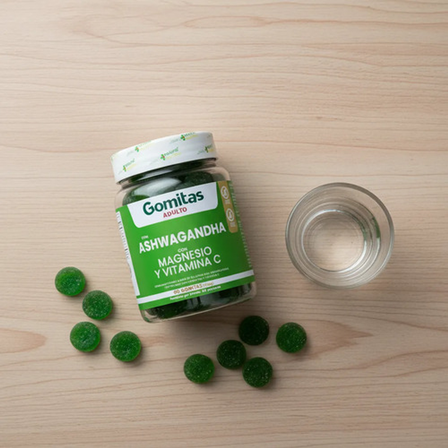 Gomitas Ashwagandha Magnesio Y Vitamina C Para Adultos 60 Un 5