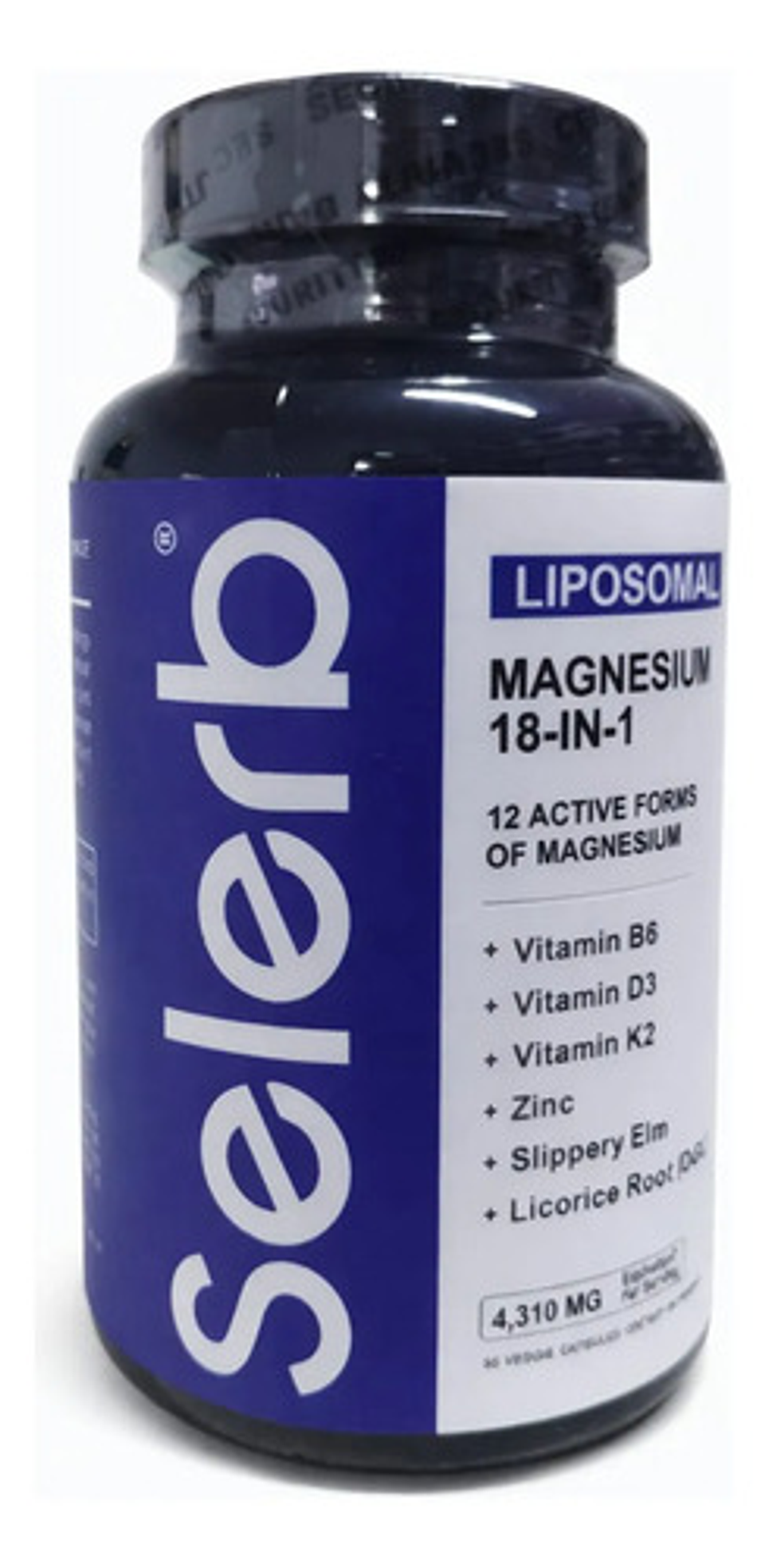 Magnesio Liposomal Selerb 18 En 1 Con Vitaminas D3, K2, Zinc 1