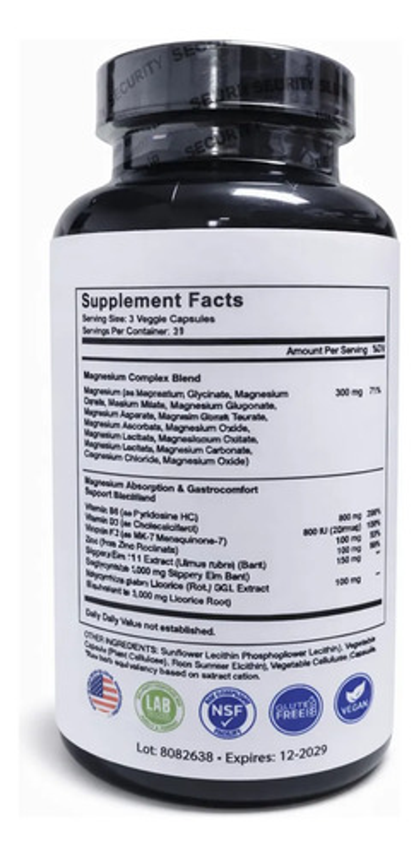 Magnesio Liposomal Selerb 18 En 1 Con Vitaminas D3, K2, Zinc 4