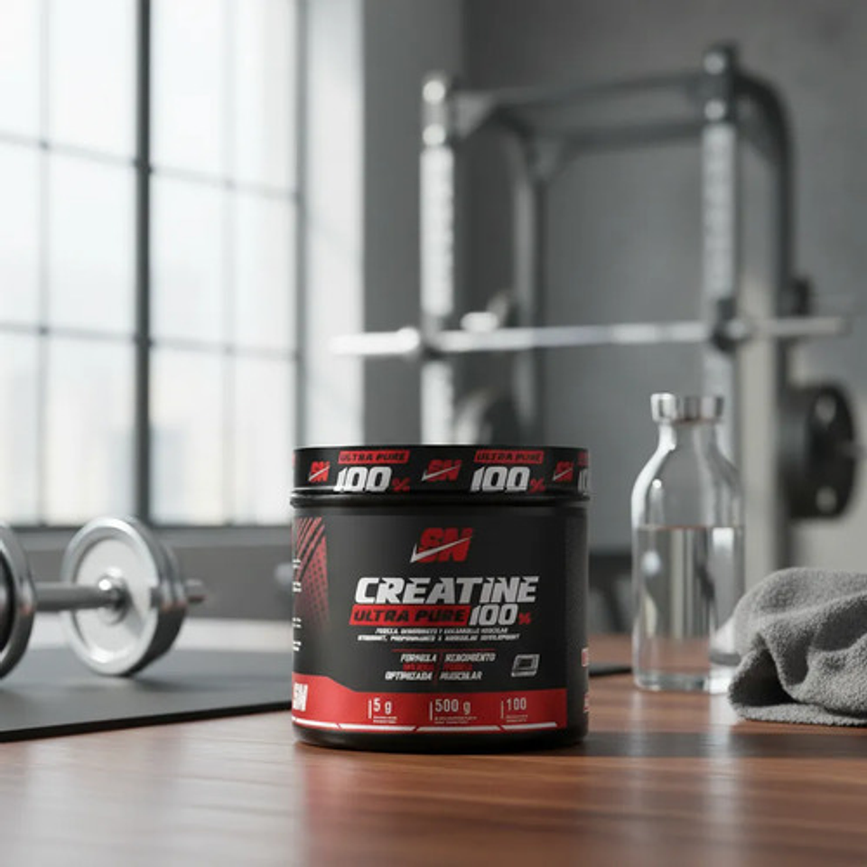 Creatina Monohidratada Iron Ultra Pure 500gr Presentacion Sabor Sin Sabor 2